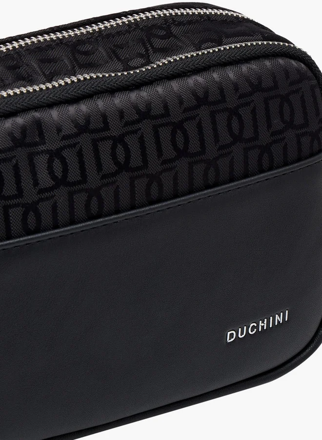 DUCHINI  Men Monogram Print Pouch  | Best Price UAE